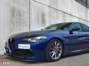 Alfa Romeo Giulia Front Spoiler - Carbon Fiber - Italia Style - Stile Italia - Sport/ Ti/ Veloce - V3
